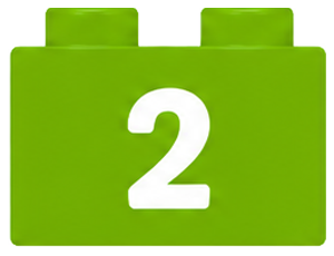 Number 2 brick